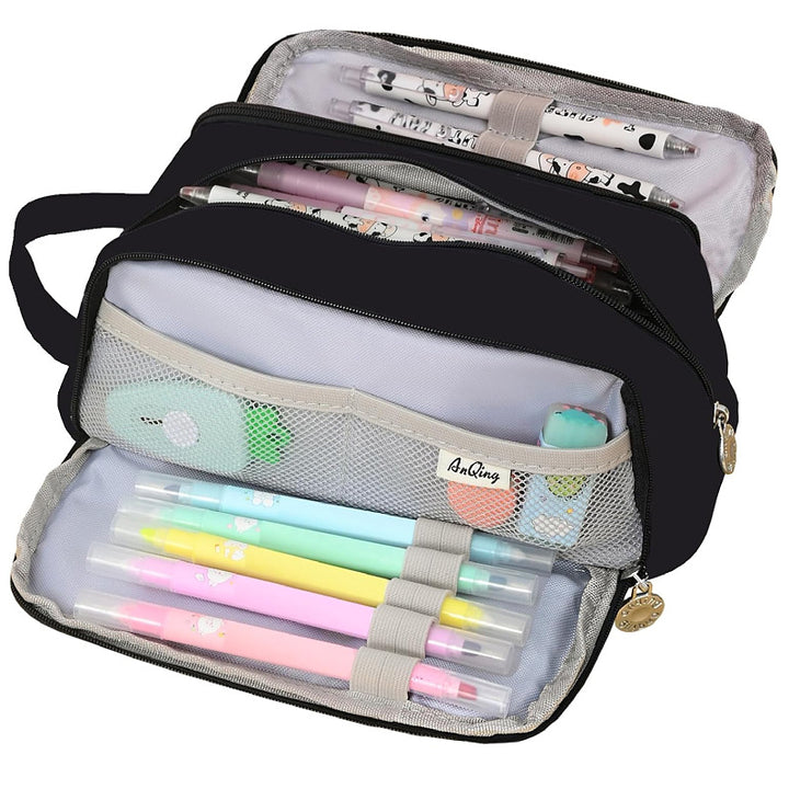 Stylish Multi-Compartment Pencil Case