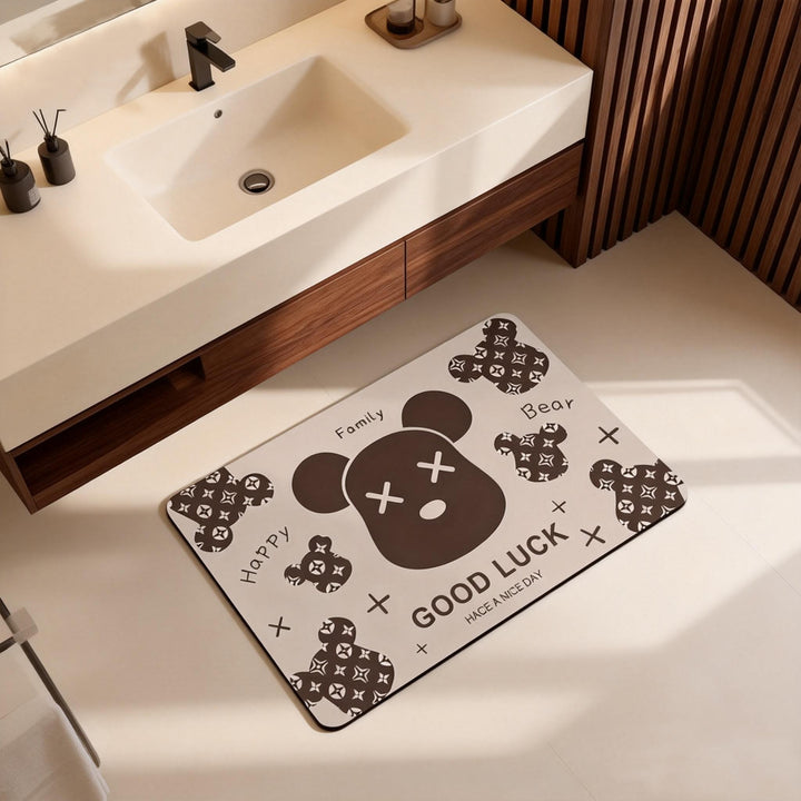 Cute Cartoon Character Bath Mat Stornfield