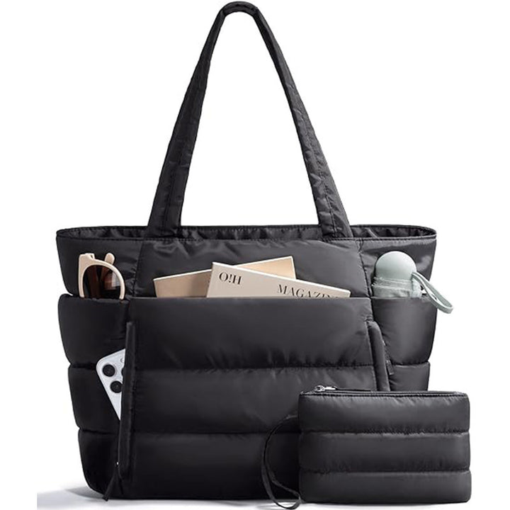 Fashionable everyday tote bag with multiple storage Stornfield