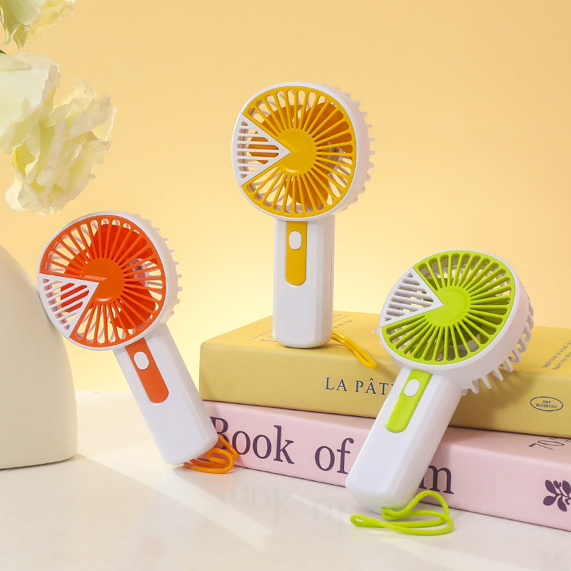 Ladies Portable Handheld Fan with USB Connection and Safety Net Stornfield