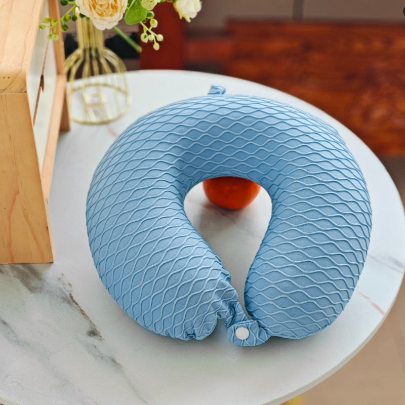 Women ergonomic neck support pillow with breathable diamond structure Stornfield