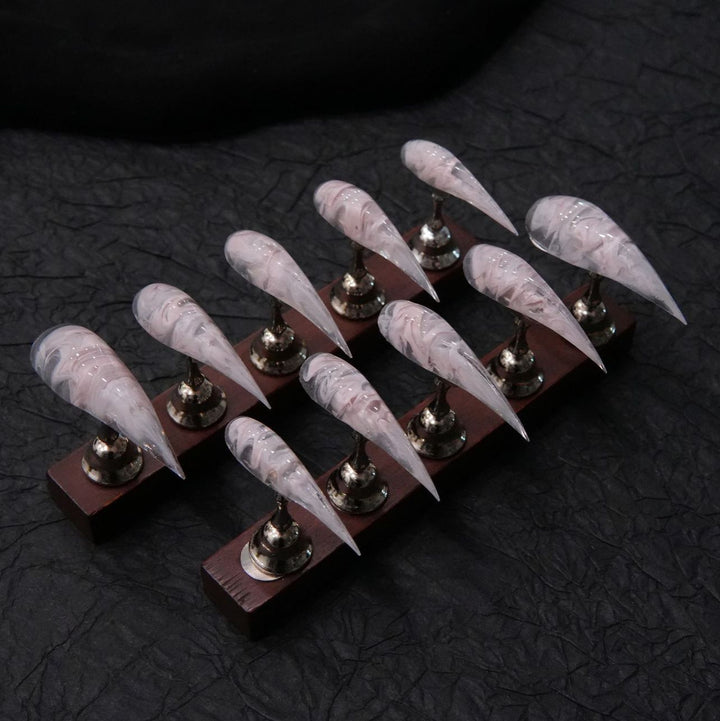 Artistic Stiletto Nail Enhancements Set