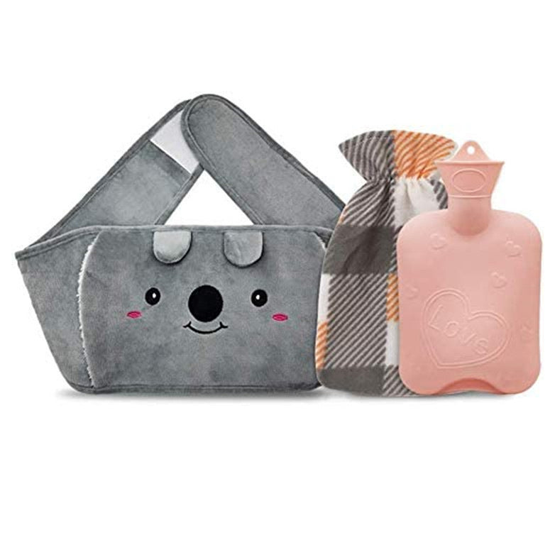 Cute Plush Hot Water Bottle Set Stornfield