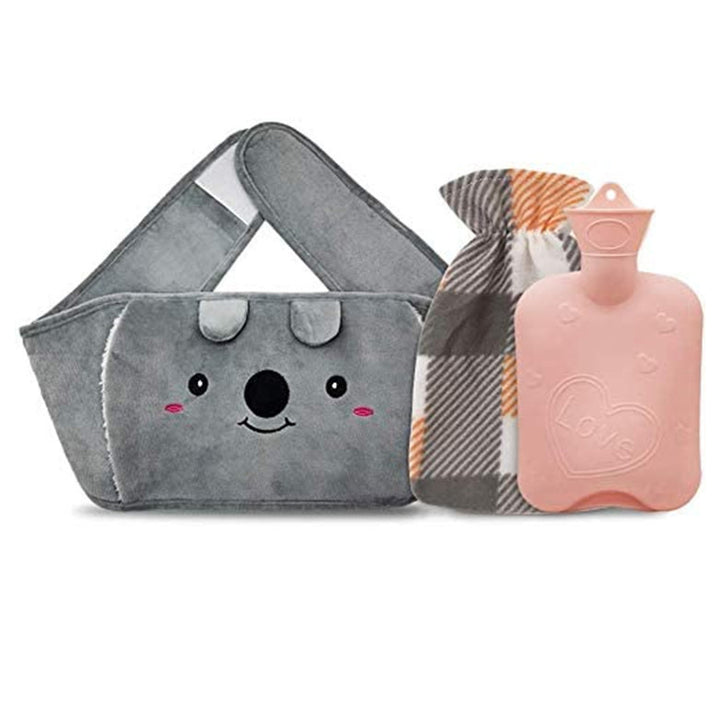 Cute Plush Hot Water Bottle Set Stornfield