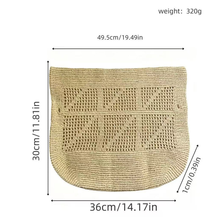 Hand-knotted shoulder bag Stornfield