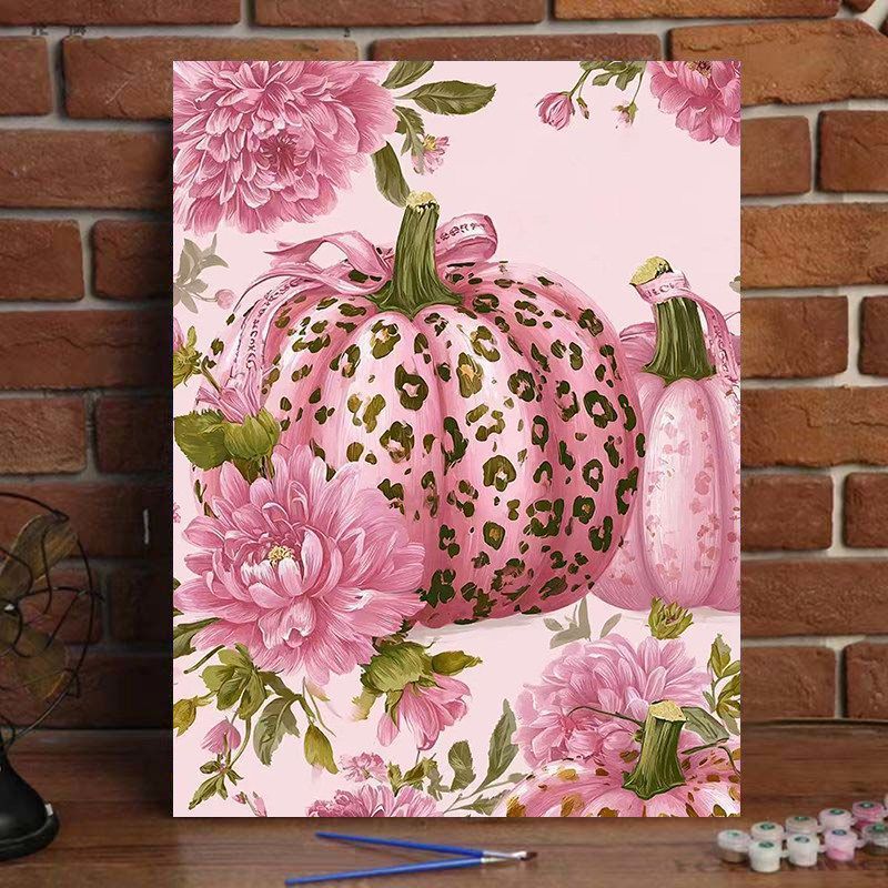 Decorative Pumpkin Canvas Art Stornfield