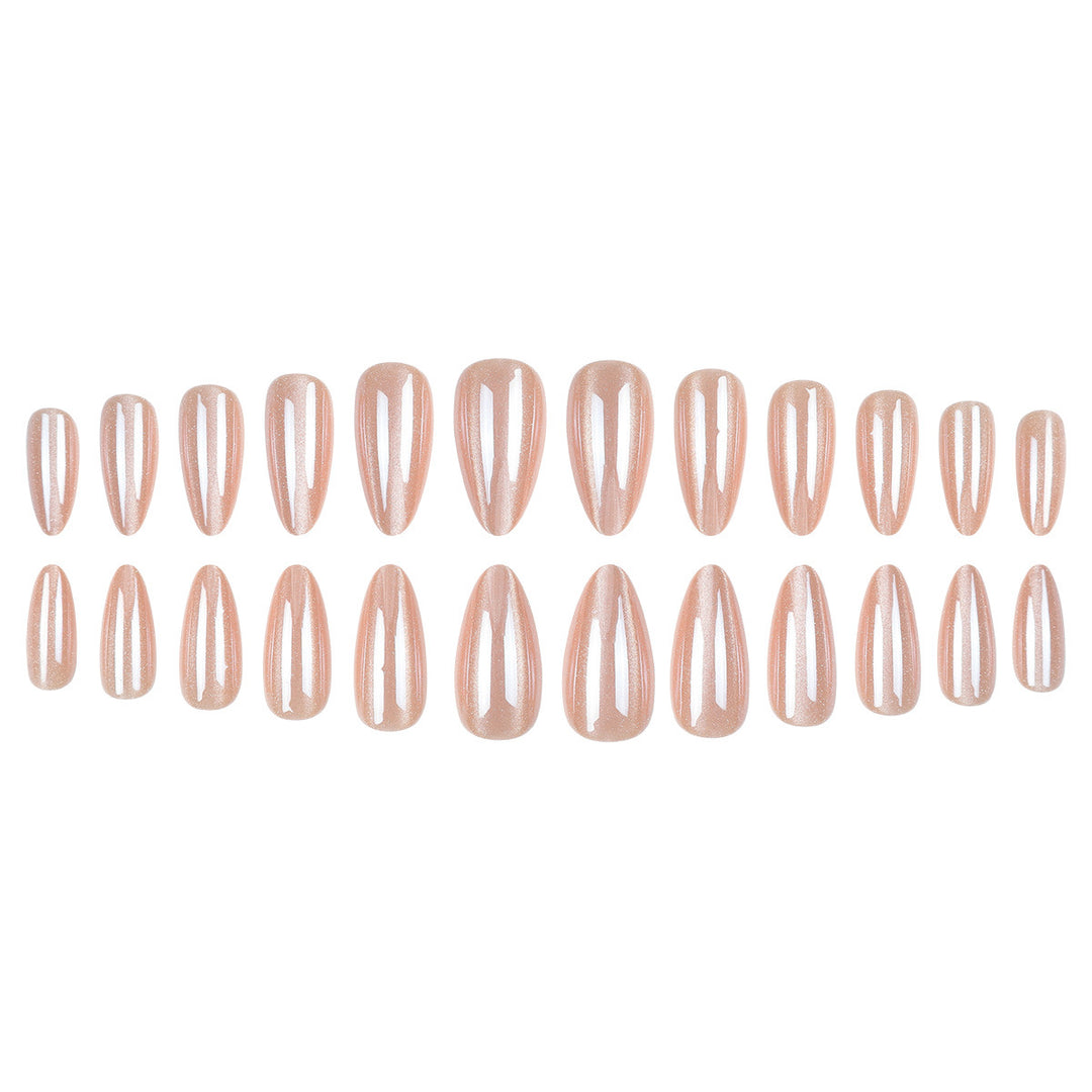 Glossy Stiletto Press-On Nails with Sparkling Finish Stornfield
