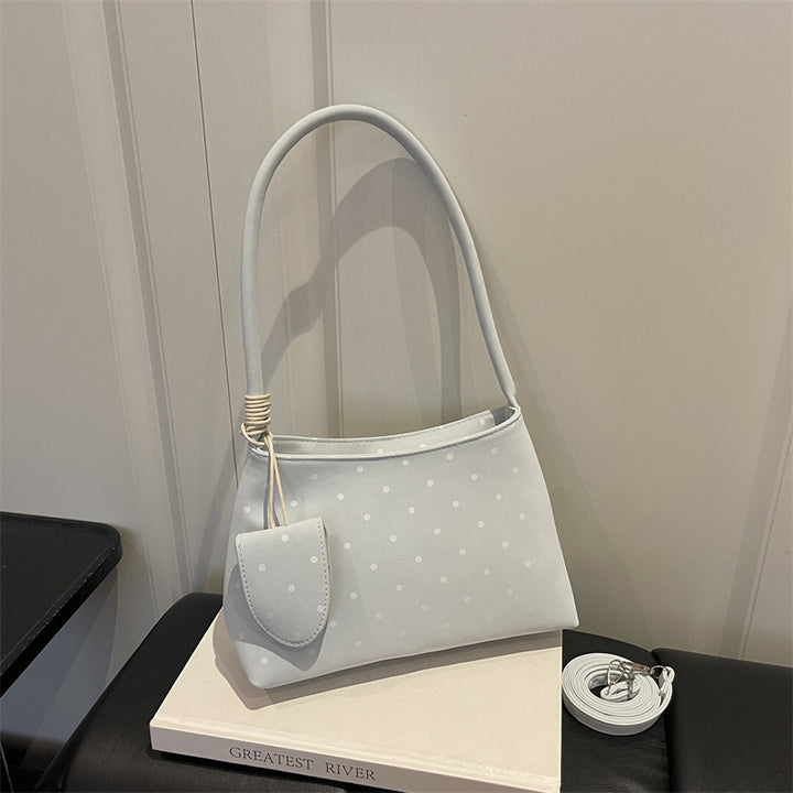Polka Dot Shoulder Handbag