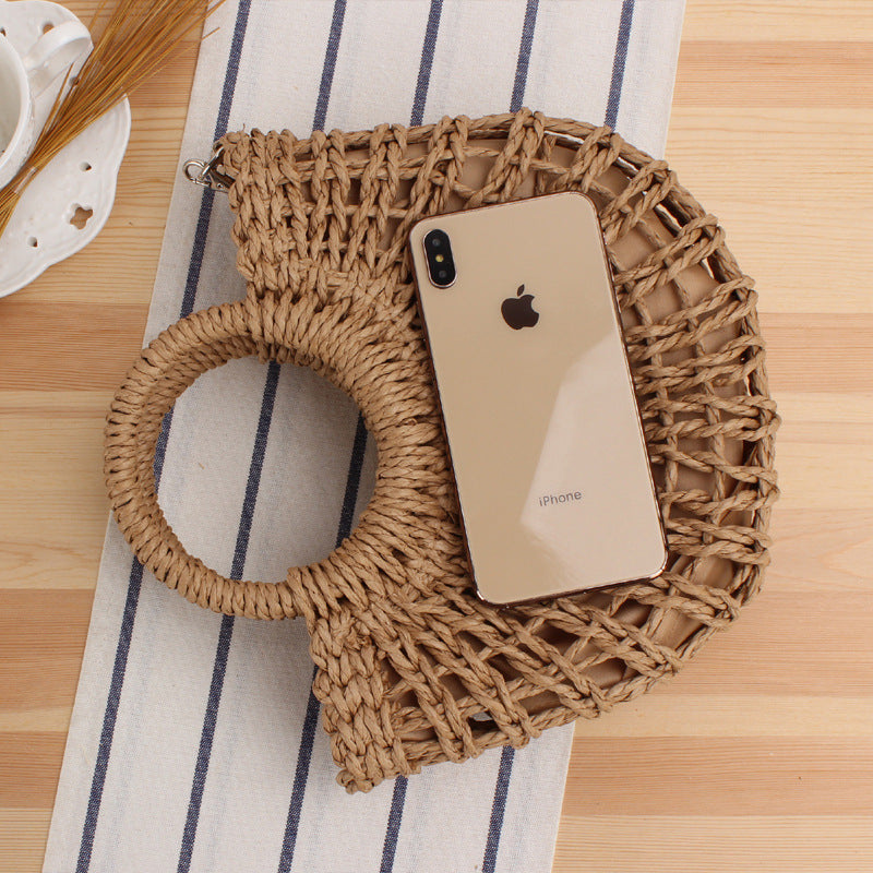Handmade wicker bag in Boho style Stornfield