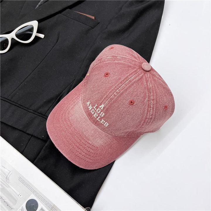 Women's Distressed Vintage Los Angeles Baseball Cap Stornfield