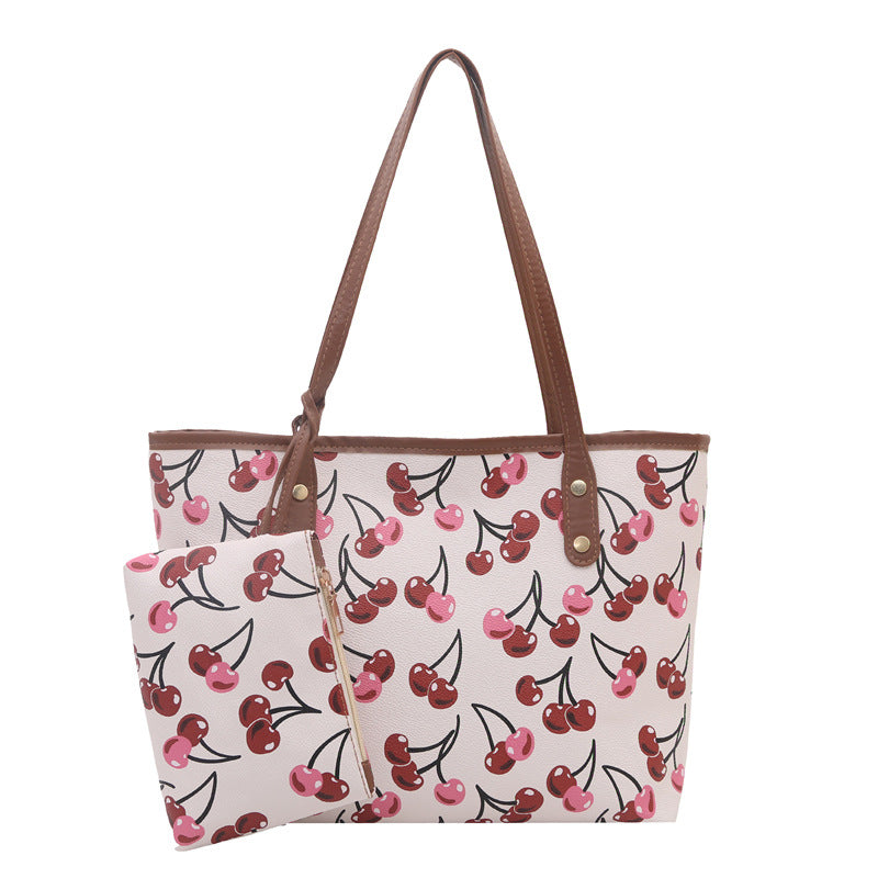 WoWhimsical Cherry Print Tote Bag Stornfield