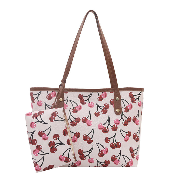 WoWhimsical Cherry Print Tote Bag Stornfield