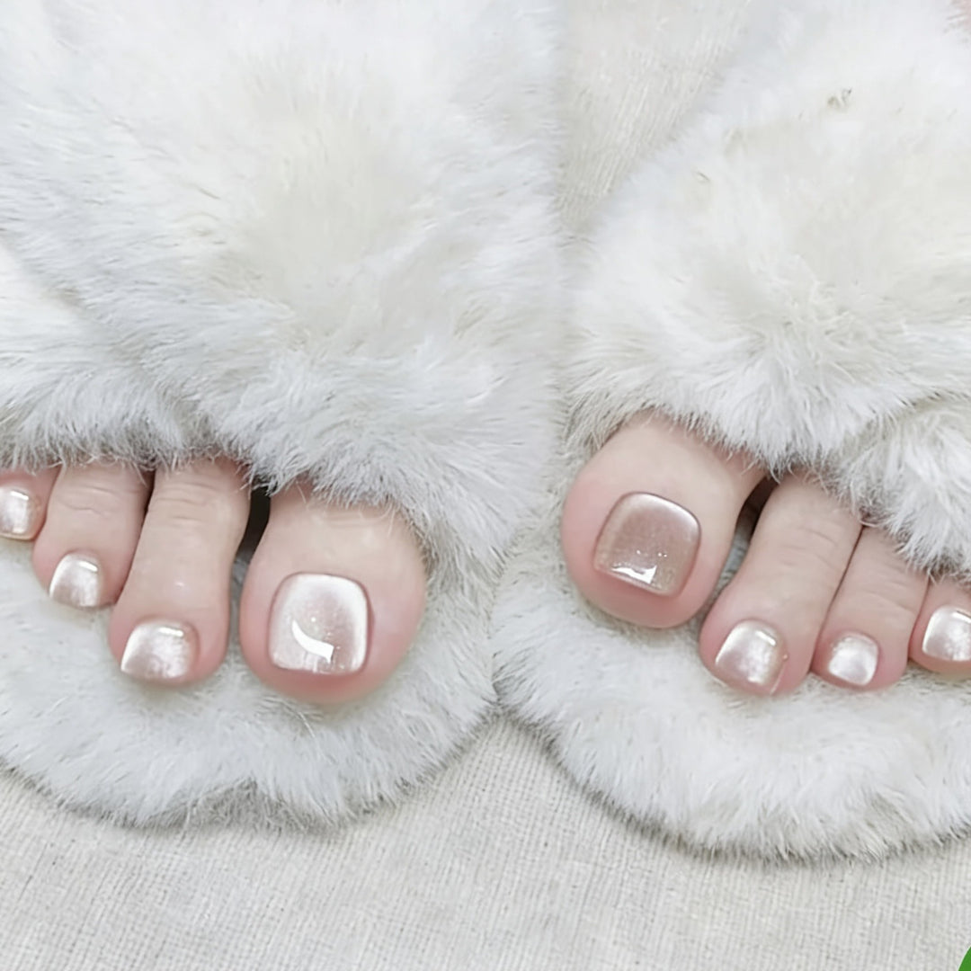 Premium Pedicure Press-On Toe Nails Stornfield