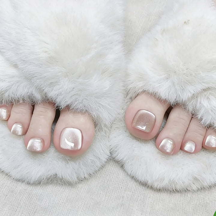 Premium Pedicure Press-On Toe Nails Stornfield