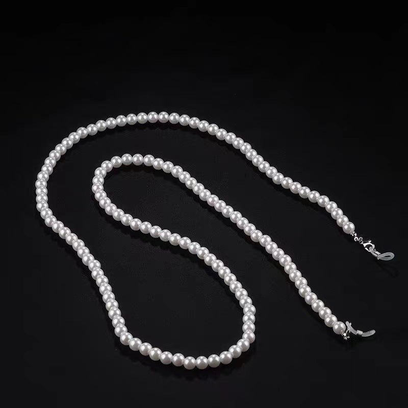 Elegant Long Pearl Eyewear Chain Stornfield