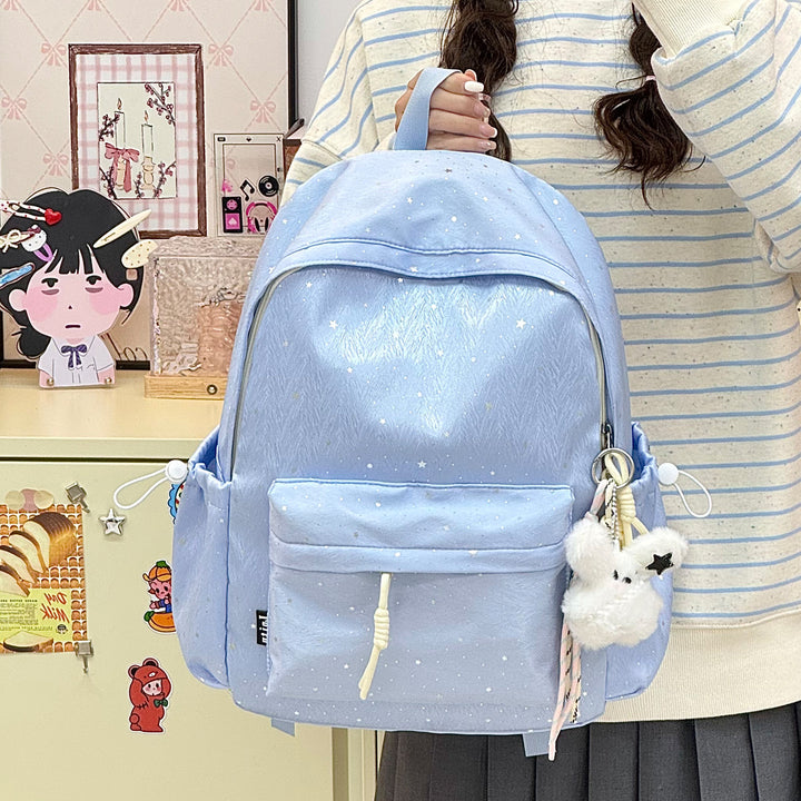 Stylish Multi-Pocket Casual Backpack with Cute Accents Stornfield