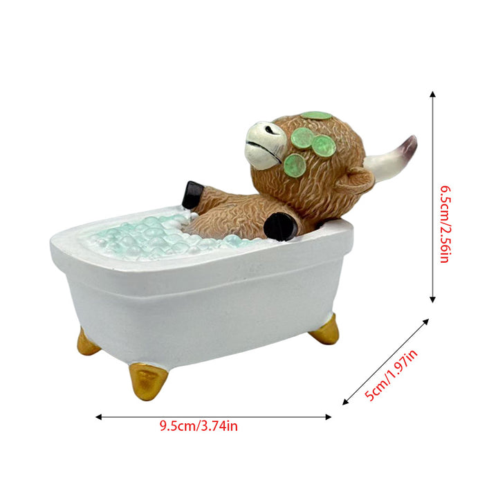 Duck figure in stylish relaxation bath Stornfield