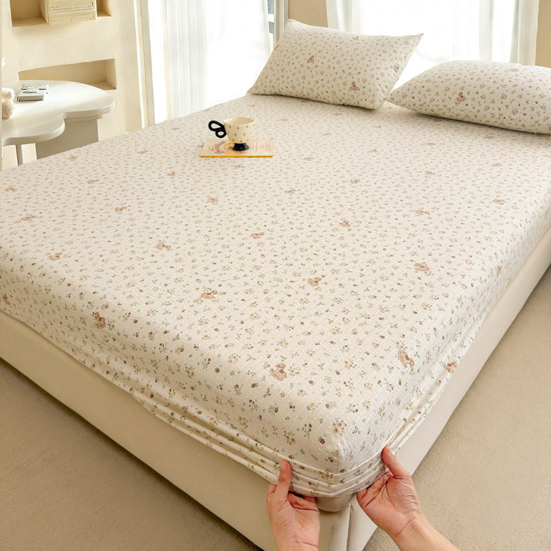 Soft Printed Mattress Protector