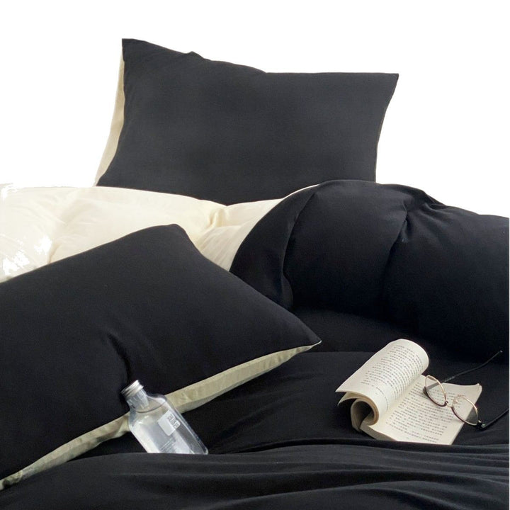 Reversible Luxury Duvet Cover Set with Pillowcases