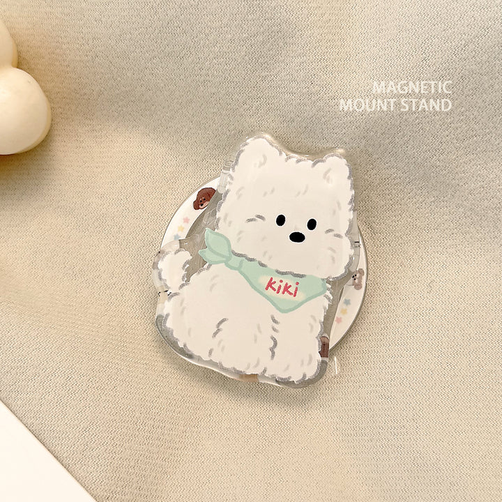 Magnetic smartphone holder in cute dog design Stornfield