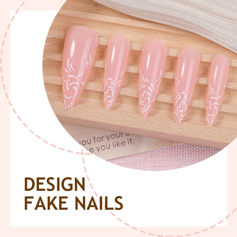 Nail art set with elegant designer patterns Stornfield