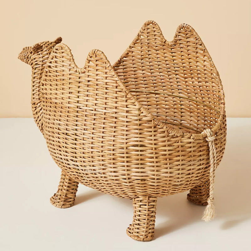 Playful storage basket in the shape of a turtle Stornfield