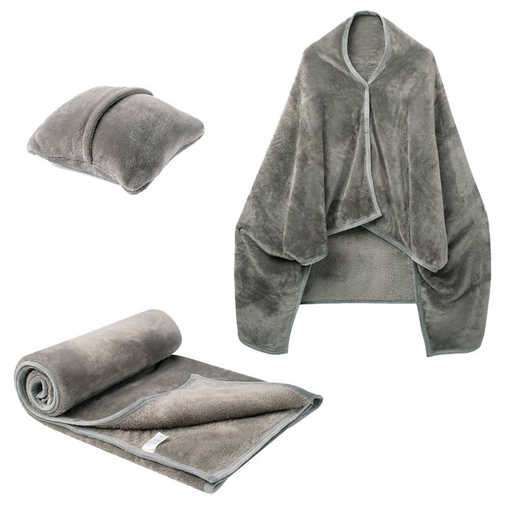 Women's Snuggle blanket with arm design and pillow Stornfield