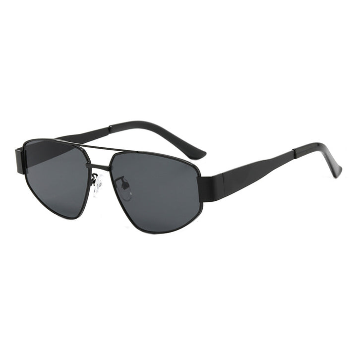 Men's Aviator-Style Metallic Sunglasses Stornfield