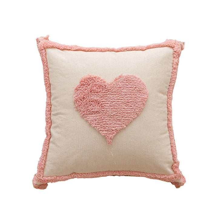 Plush Square Decorative Throw Pillow