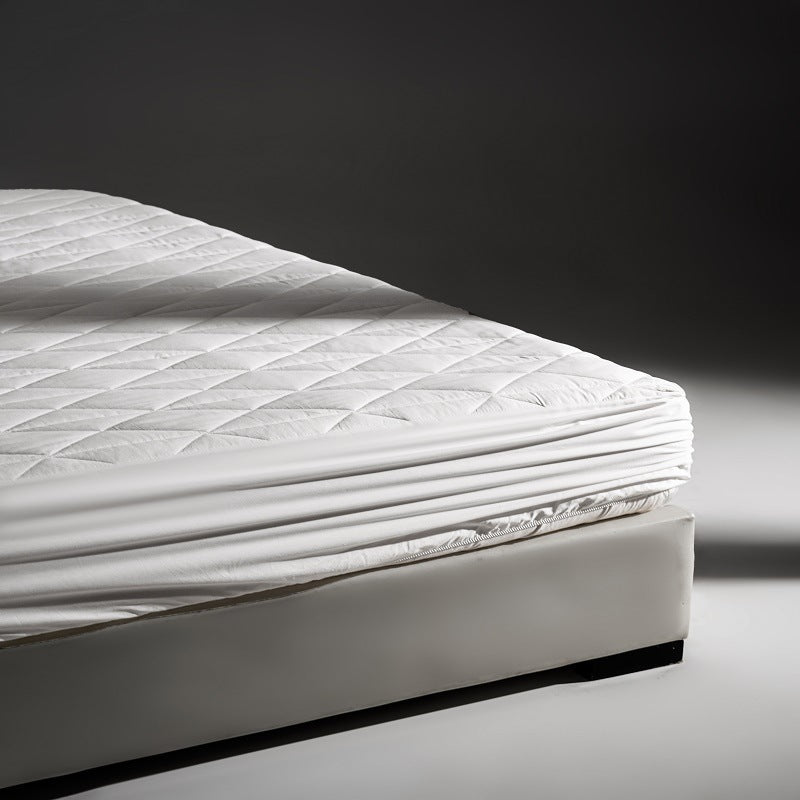 Quilted Fitted Mattress Protector Pad with Deep Elastic Skirt