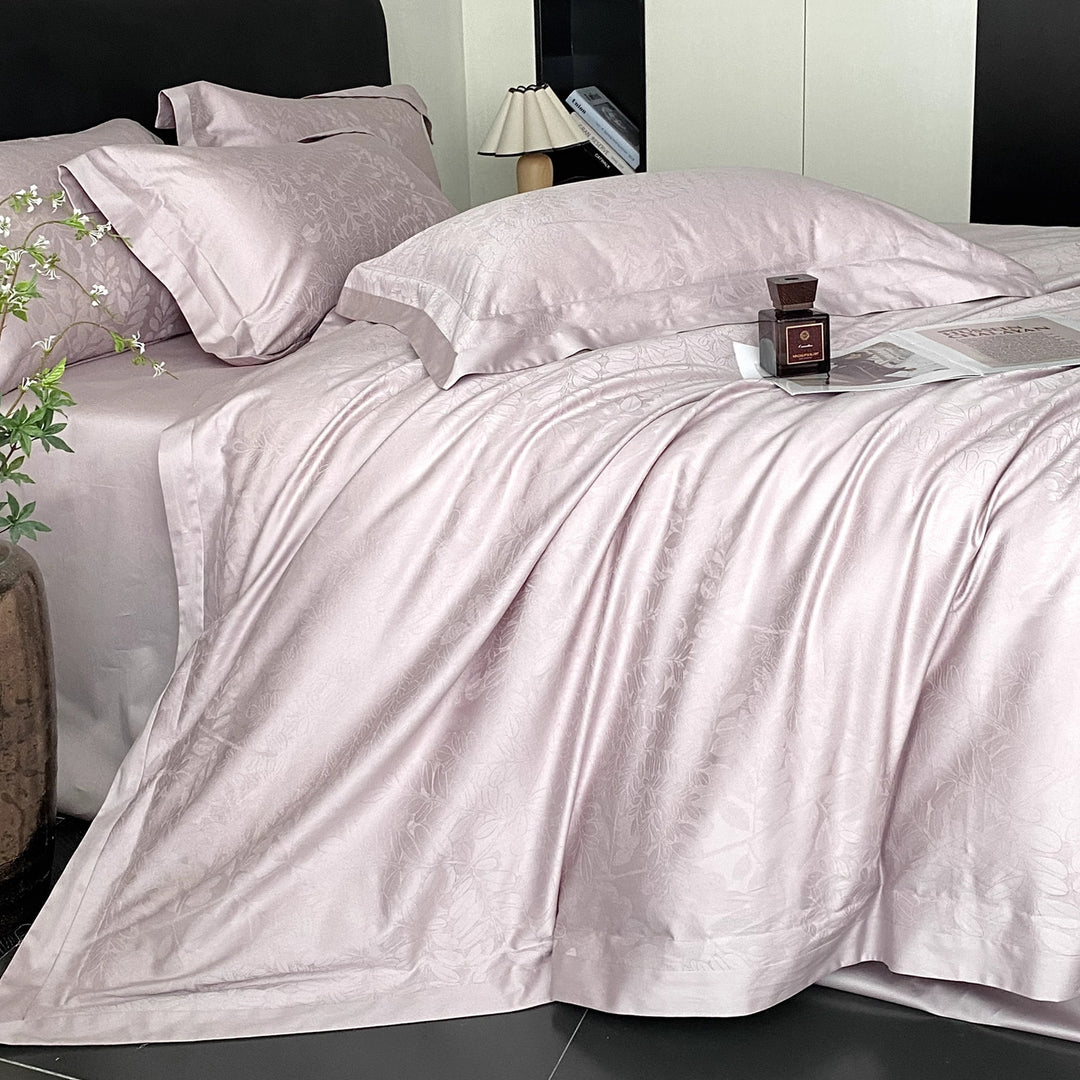 Decorative Luxurious Embroidered Silk Bedding Set Stornfield