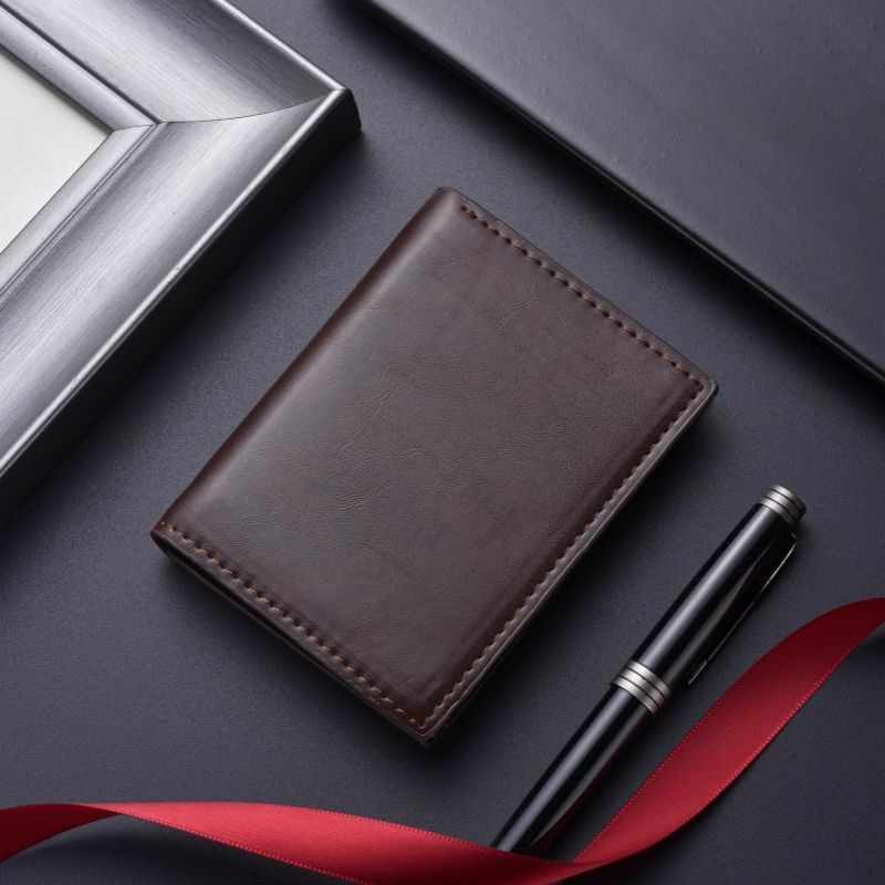 Premium Leather Business Card Holder Stornfield