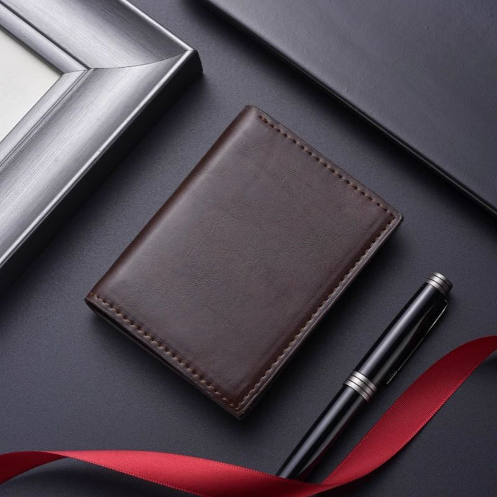 Premium Leather Business Card Holder Stornfield