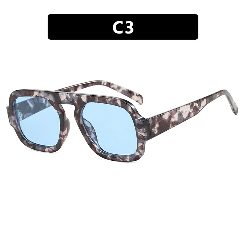 Women's trendy sunglasses with distinct angular design and UV protection Stornfield