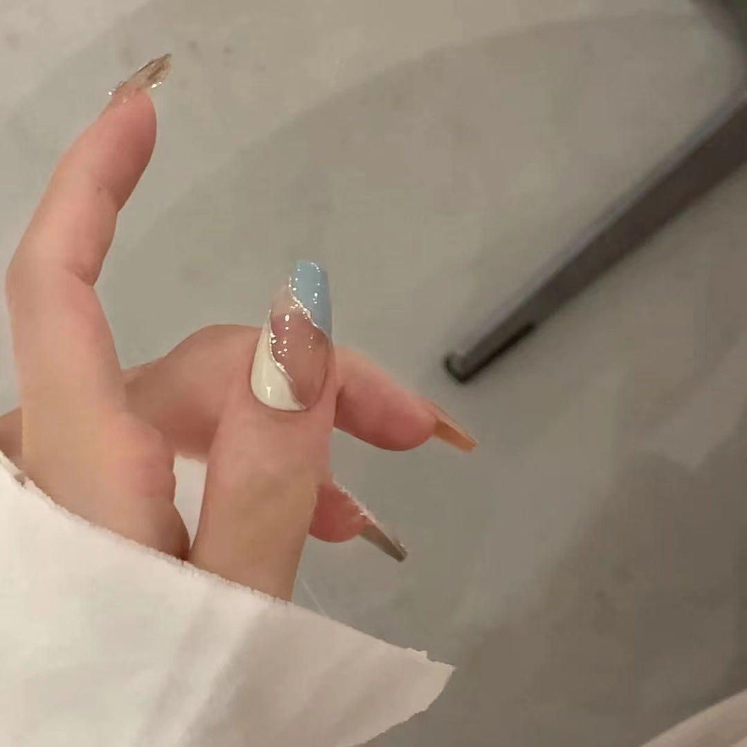 Artistic Press-On Nail Extensions Stornfield