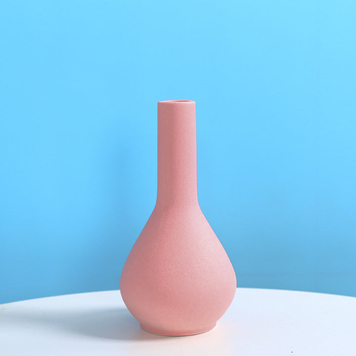 Modern Textured Decorative Ceramic Vase Stornfeild