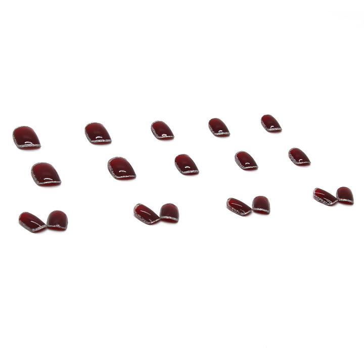 Decorative Glittered Nail Art Tips Stornfield