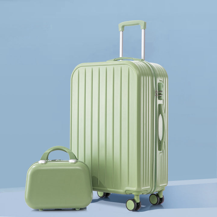 Unisex Stylish Ridged Hard-Shell Suitcase Stornfield