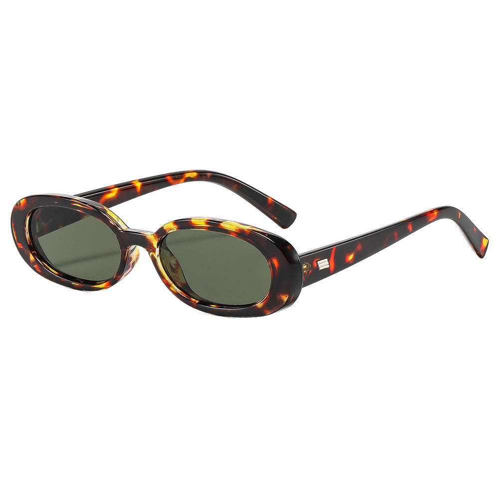 Stylish Oval Frame Sunglasses Stornfield