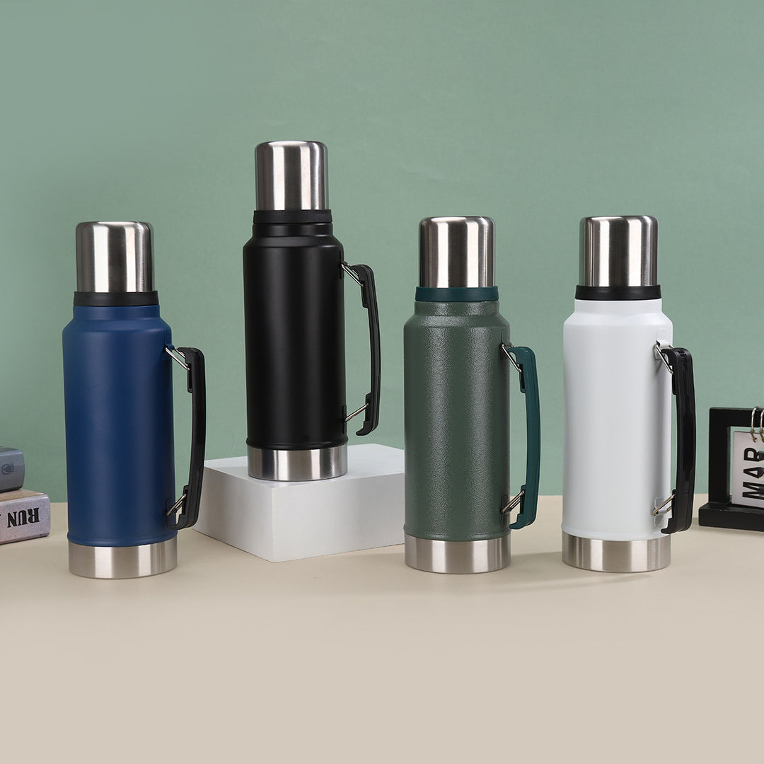 Unisex Insulated Stainless Steel Water Bottle with Carrying Handle Stornfield
