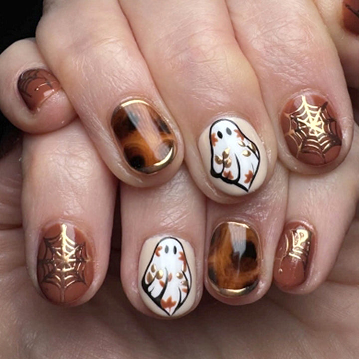 Halloween-Themed Nail Art Set Stornfield
