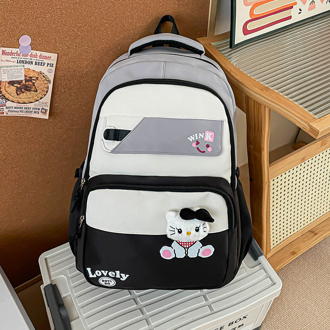 Fun-Themed Plush Character Backpack Stornfield