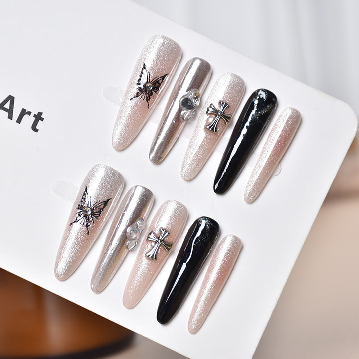 Glamorous 3D Nail Art Extensions Stornfield