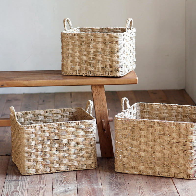 Handwoven storage basket Stornfield