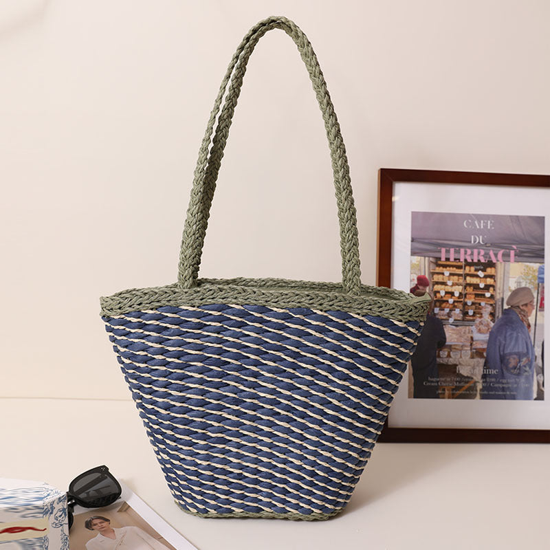Braided Beach Bag with Wide, Sturdy Handles Stornfield