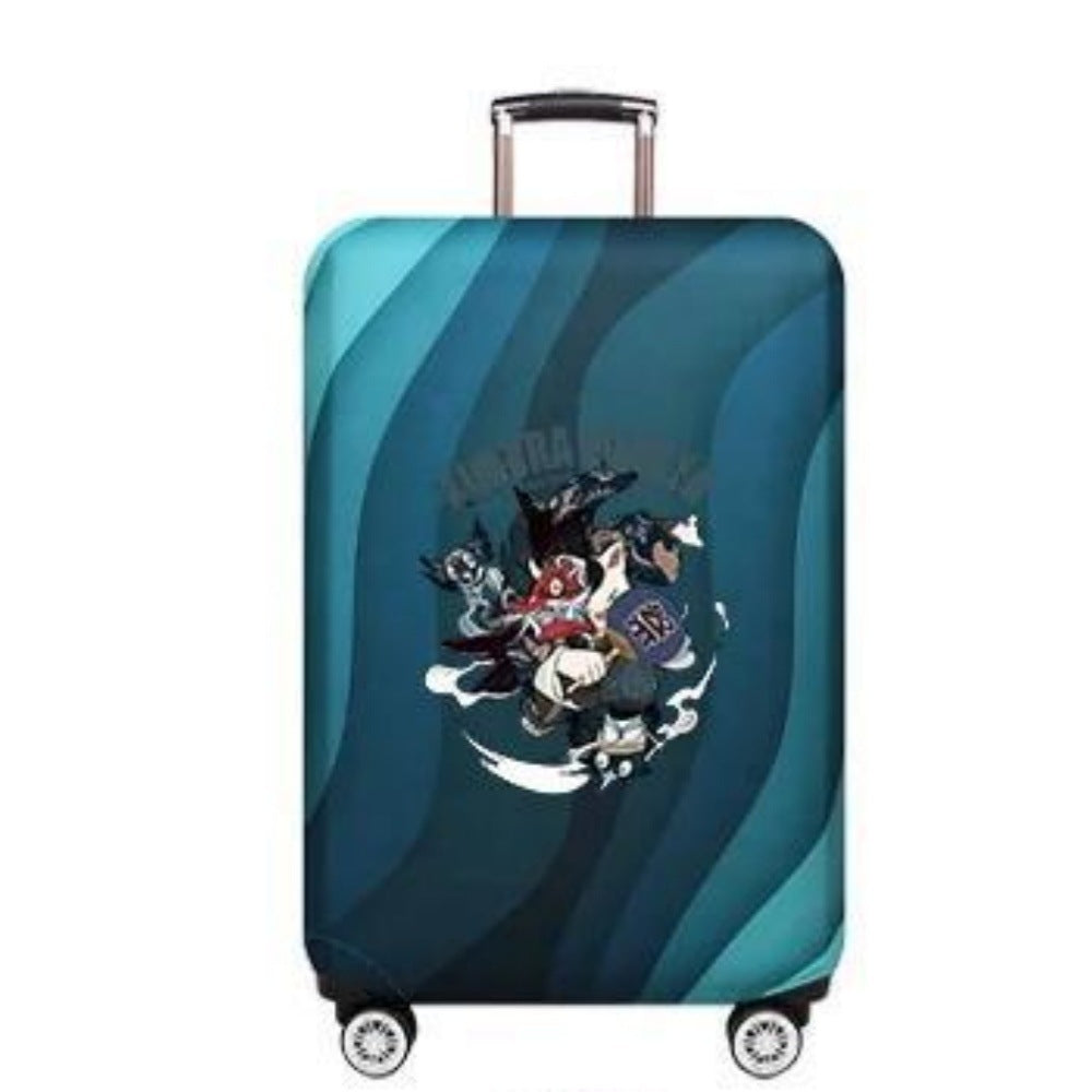 Unisex Hard Shell Luggage with Creative Bear Design Graphic Stornfield
