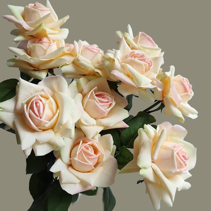 Lifelike Garden Rose Stem