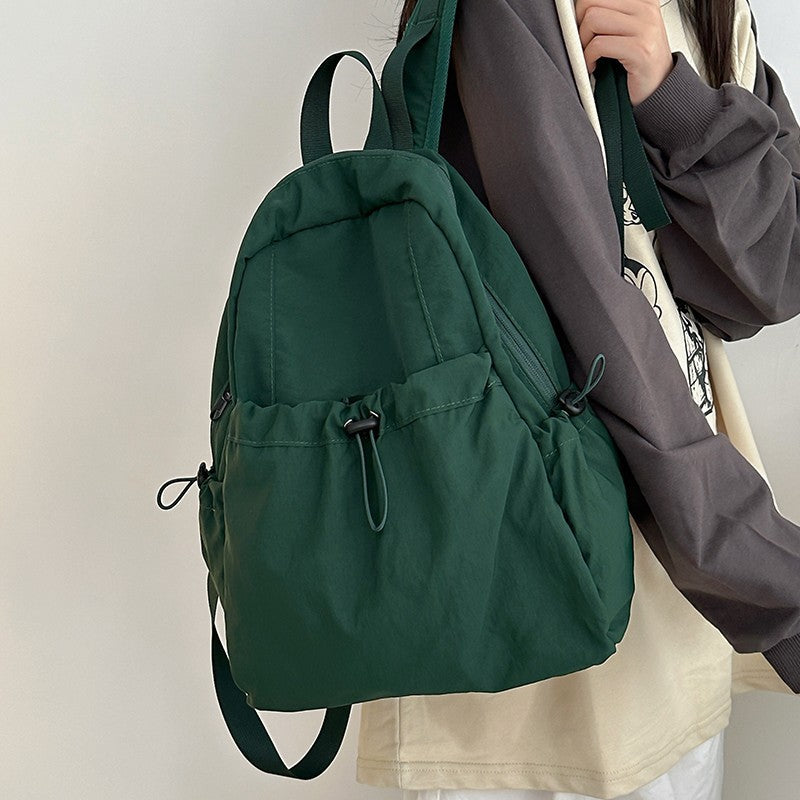 Leisure backpack with innovative drawstring and comfortable carrying system Stornfield