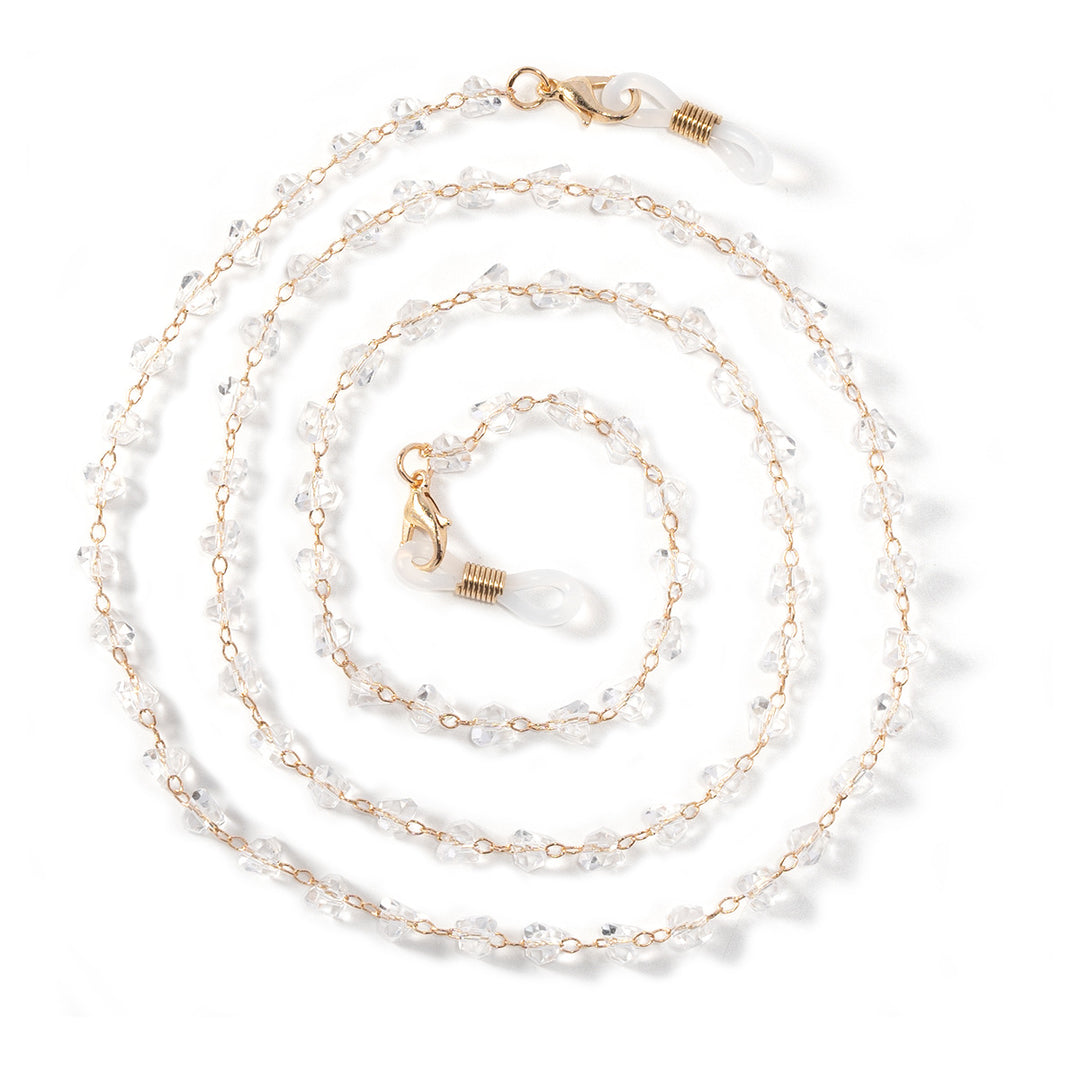 Chic Geometric Beaded Eyewear Holder Stornfield