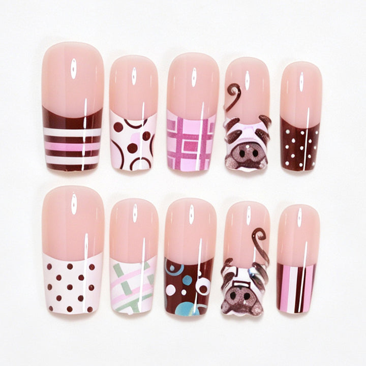 Playful Cartoon-Themed Nail Art Stornfield